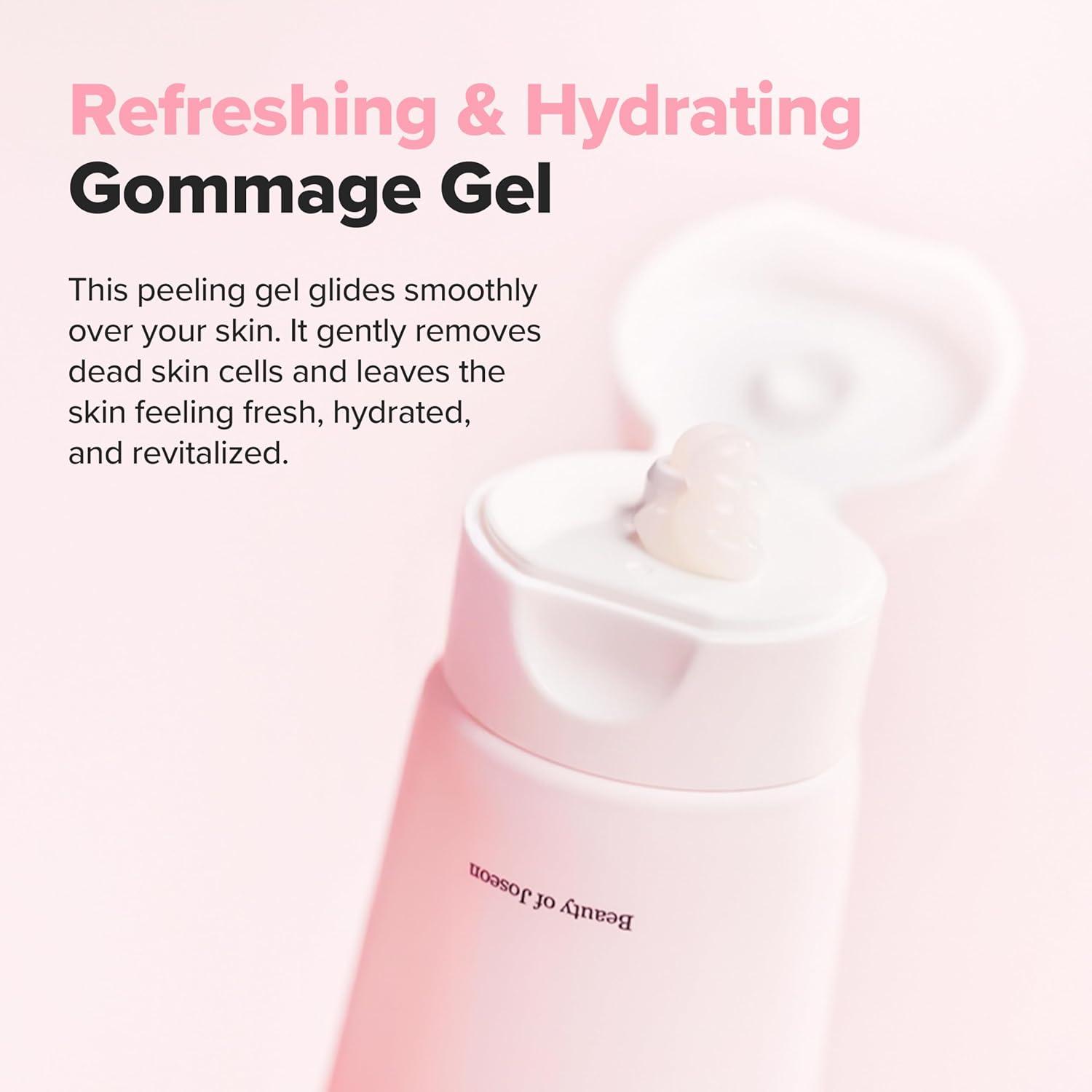 imageBeauty of Joseon Apricot Blossom Peeling Gel Soft Exfoliating Face and Body Scrub Dead Skin Cells Remover for All Skin Types Korean Skincare for Men Women 100ml 338 floz