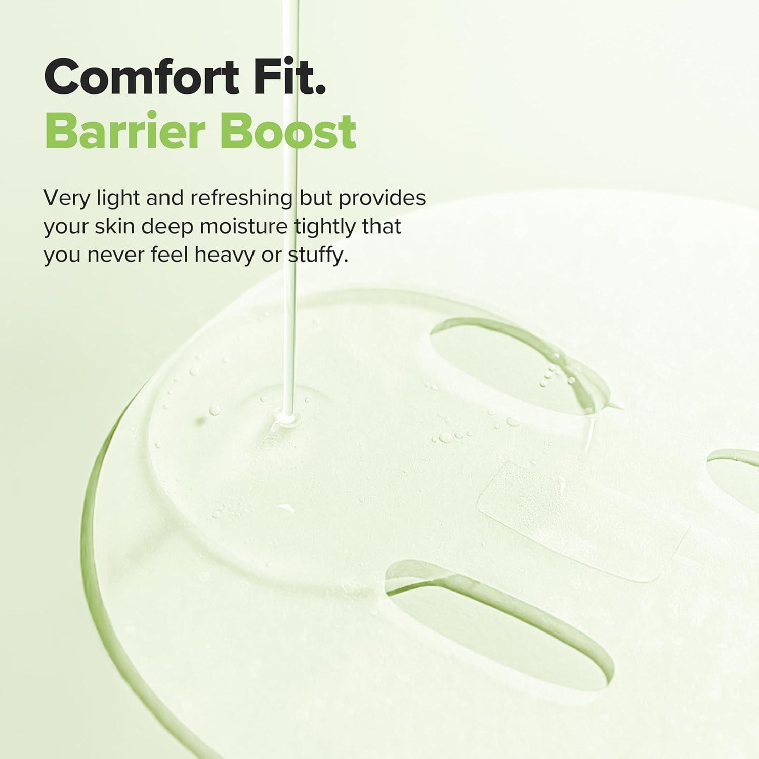 imageBeauty of Joseon Centella Asiatica Calming Mask Daily Moisturizing Soothing Cica Face Sheet Mask for All Skin Types Korean Skincare Stuffers for Men Women 10 sheets