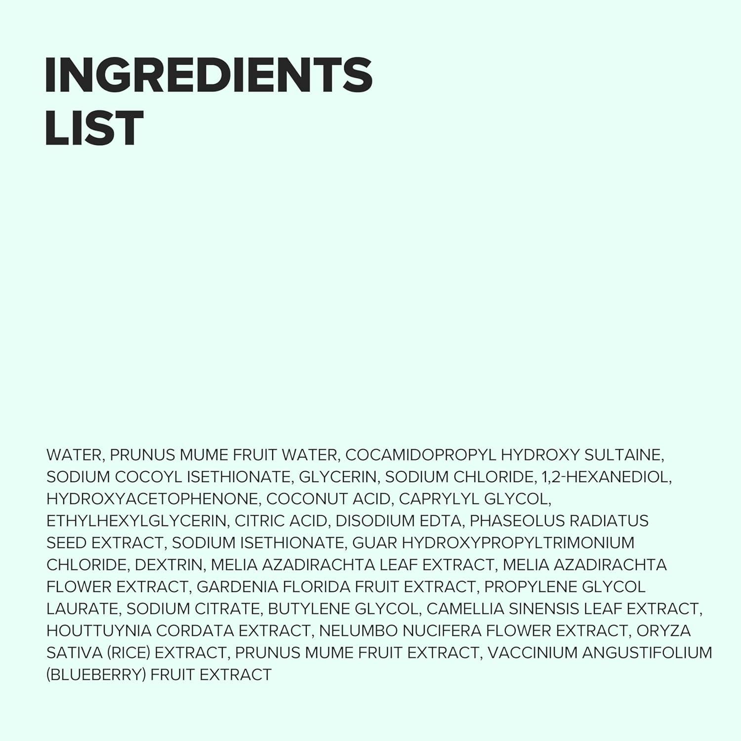 imageBeauty of Joseon Green Plum Refreshing Cleanser Gel Type Deep Pore Cleansing Acne Face Wash Blackhead Remover for All Skin Types Korean Skincare 200ml 676 floz676 Fl Oz Pack of 1