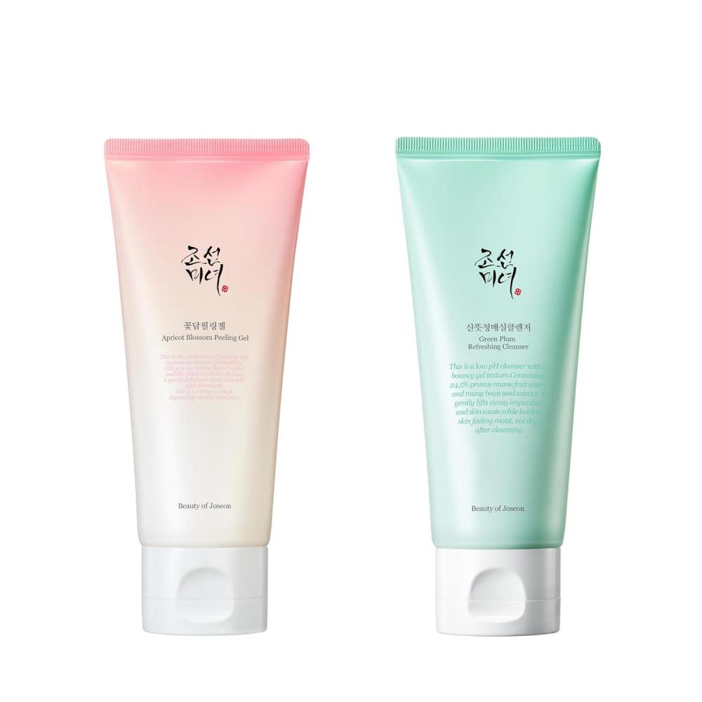 imageBeauty of Joseon Apricot Blossom Peeling Gel Soft Exfoliating Face with Green Plum Refreshing Cleanser Gel Type Deep Pore Cleansing