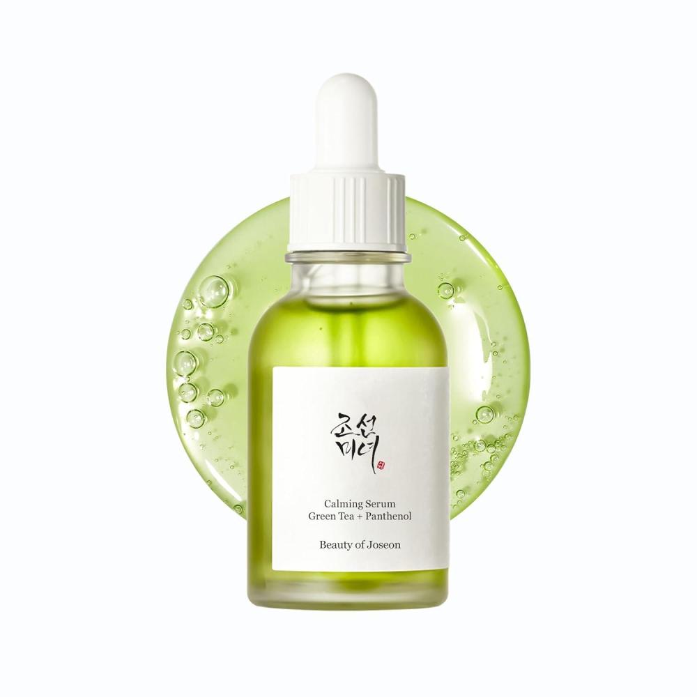 imageBeauty of Joseon Calming Serum Green Tea Panthenol Soothing Moisturizing Sensitive AcneProne UV Irritated Skin Daily Korean Skin Care for Men and Women 2 FlOz2 Fl Oz Pack of 1