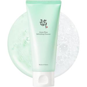 Beauty of Joseon Green Plum Refreshing Cleanser Gel Type Deep Pore Cleansing, Acne Face Wash, Blackhead Remover for All Skin Types, Korean Skincare 200ml, 6.76 fl.oz(3.38 Fl Oz (Pack of 1))
