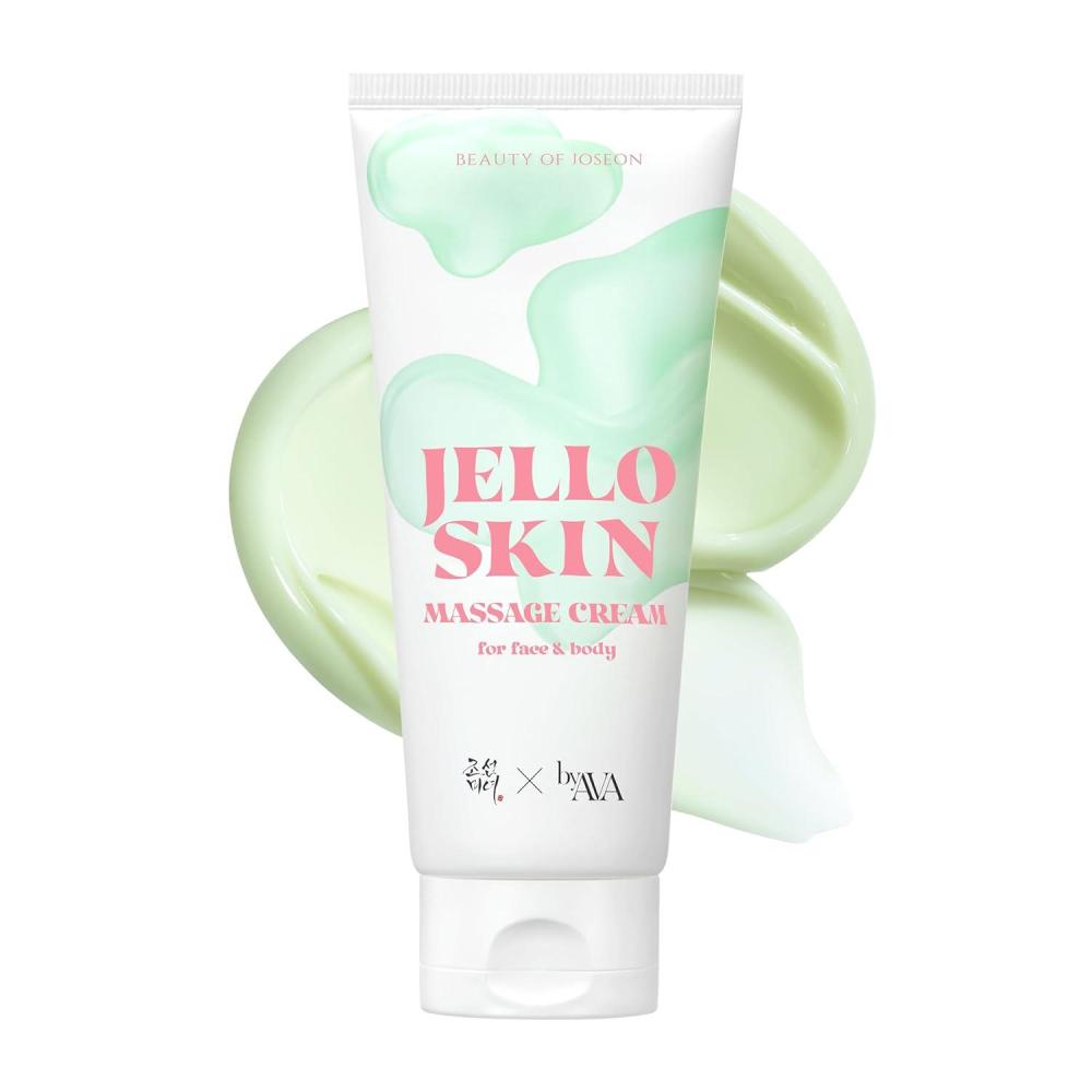 imageBeauty of Joseon Jelloskin Massage Cream Moisturizing Face and Body Lotion for Relaxing Massage Bruise Sore Muscle Relaxation 200ml 676 floz Cream Only